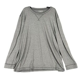 CoolKeep Pajama Top Mens XXL Performance Sleep‎ Tee Crewneck Anti-Static Tagless